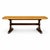 Contemporary Refectory Plank Top Dining Table in Blonde Elm and Beech from Ercol, 1960s For Sale - Image 3 of 11