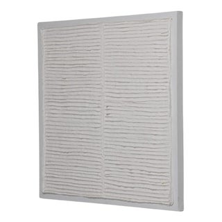 Johannes Jan Schoonhoven, Square Wall Relief, 2018, Mixed Media on Canvas For Sale