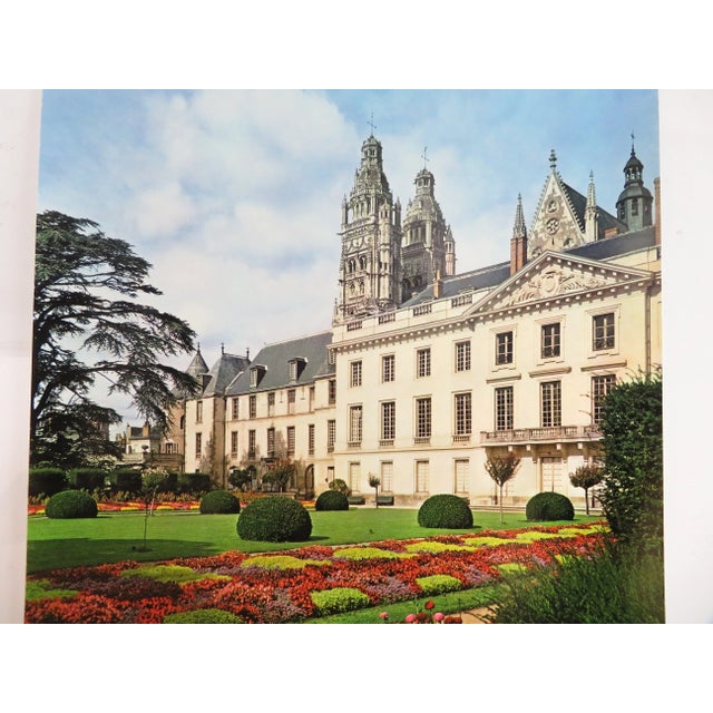 French Country Vintage 1974 France Val De Loire Touraine Travel Tourism Poster Art For Sale - Image 3 of 8