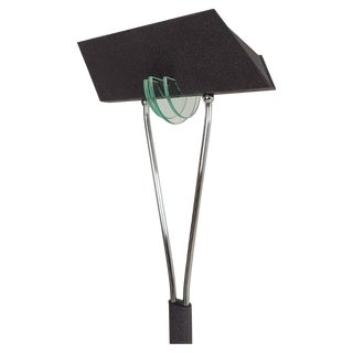 Italian Postmodern Floor Lamp in the style of Fontana Arte, 1980s For Sale