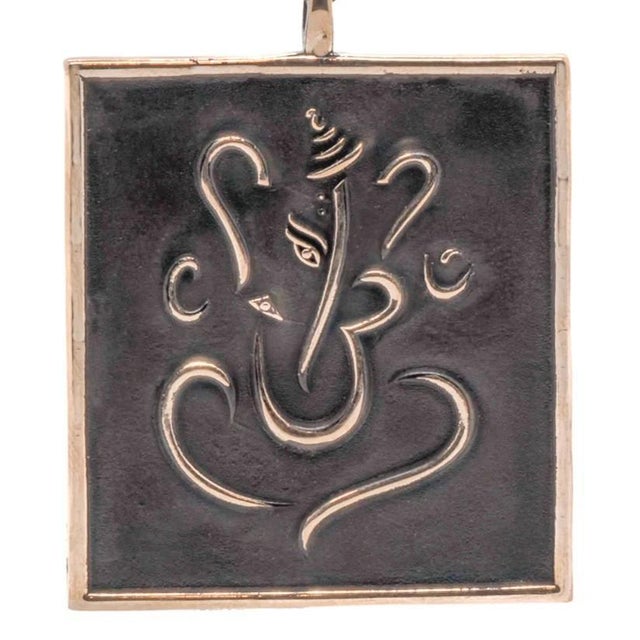 Early 21st Century Good Luck Lord Ganesha Pendant Chain Necklace For Sale - Image 5 of 6