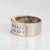 80s Vintage 1.25ct Diamond Cigar Band 14k Yellow Gold Sz 7 Ring Mixed Cuts For Sale - Image 4 of 7