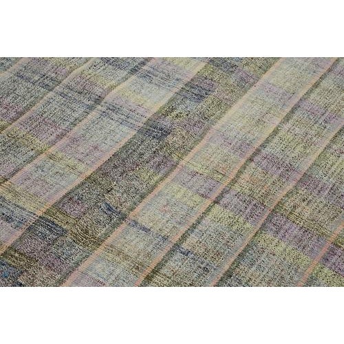 Vintage Turkish Flatweave Kilim Rug For Sale - Image 5 of 7