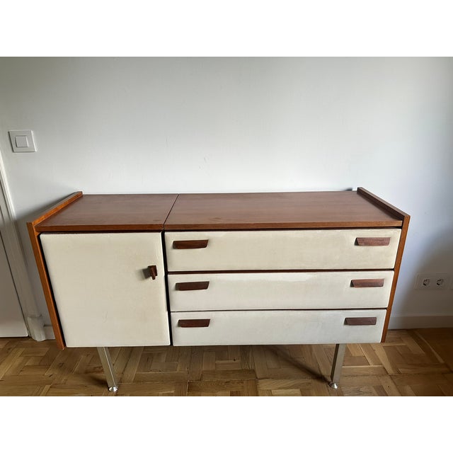 Dressing Table attributed to Roger Landault, 1960 For Sale - Image 10 of 12
