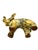 Shell Vintage Crushed Oyster Shell Elephant Figurine For Sale - Image 7 of 11