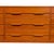 Vintage Mid Century Modern 9 Drawer Long Dresser With Sculpted Drawer Pulls. For Sale - Image 10 of 10