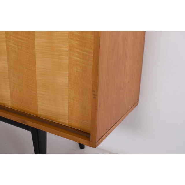 Modern Sideboard with Sliding Doors, 1950s For Sale - Image 10 of 12