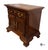 American Vintage Jamestown Sterling Chippendale Style Mahogany Nightstand For Sale - Image 3 of 10