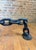 Black Late 20th Century Custom Brutalist Architectural Salvage Chainlink Bar Rail For Sale - Image 8 of 12