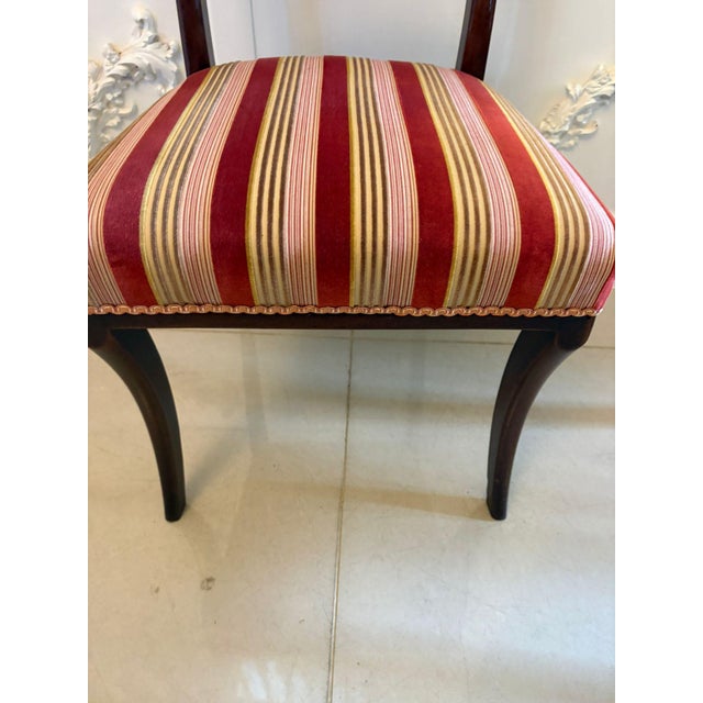Wood Antique Regency Mahogany Dining Chairs, 1830, Set of 8 For Sale - Image 7 of 18