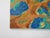 Contemporary oil on wood panel expressionist landscape painting of forest stream by K. C. Bacon (20th, 21st c.)...