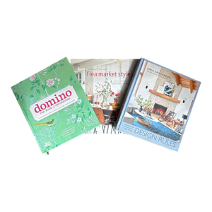 Design and Decorating Coffee Table Hardcover Book Bundle- Set of 3