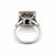 Vintage Art Deco Platinum Sapphire & Diamond Ring, Size 6.5 For Sale In New York - Image 6 of 6