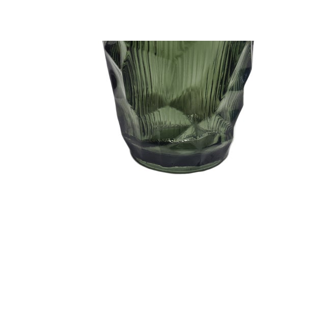 Oculus New Look Vase attributed to Jan Sylwester Drost for Ząbkowice Glassworks, 1970s For Sale - Image 14 of 17