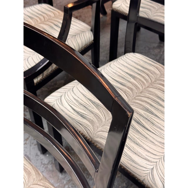 Henredon Accusations Dining Chairs, Set of Eight For Sale - Image 11 of 12