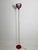 Mid-Century Modern Midcentury Modern Red Italian Floor Lamp, 1970s For Sale - Image 3 of 10