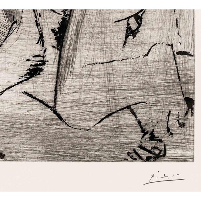 Pablo Picasso, Letreinte Etching 14/50, 1963, Etching For Sale - Image 3 of 4