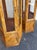 Late 20th Century Vintage Pagoda Split Rattan Tall Cabinets - A Pair For Sale - Image 5 of 12