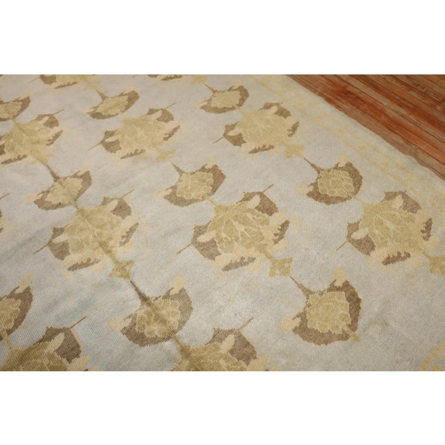 Arts & Crafts Early 21st Century Arts Crafts Inspired Turkish Rug - 8' x 9'8" For Sale - Image 3 of 12