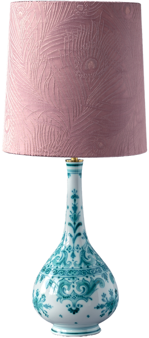 Delvert Table Lamp with Liberty Lampshade by Delft