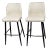 Moe's Home Collection Emelia Contemporary Bar Stools, Pair For Sale