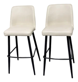 Moe's Home Collection Emelia Contemporary Bar Stools, Pair