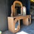 Vintage Bamboo Dressing Table with Bamboo Framed Mirror For Sale - Image 5 of 16
