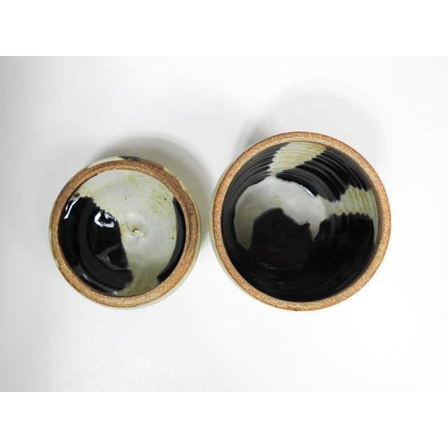 Mid 20th Century Abstract Glaze Lidded Pottery Jar For Sale In Seattle - Image 6 of 8