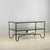 Smoked Glass 'Entretoise' 2-Tier Cocktail Table by Design Frères. Great option where a taller cocktail table is needed (18...