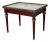 Early 20th Century Louis XV Style Mahogany and Marble-Top Coffee Table with Bronze Mounts For Sale