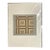 Vintage Geometric Tile Pattern Serigraph For Sale