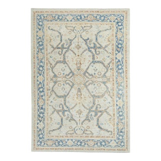 Turkish Oushak Rug 6' x 8'8" #18538 For Sale