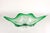 Mid-Century Modern Murano Glass Bowl in Green & Clear Tones, Italy, 1960s For Sale - Image 3 of 17