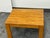 Modernist Butcher-Block Oak Side Table, Vintage For Sale - Image 11 of 12