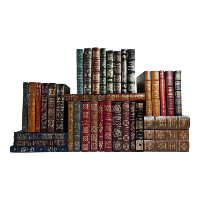 1980s Vintage Easton Press Limited Edition Collection of Leather Books - 37 Units For Sale