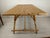 Wood Vintage Rattan Table, 1950s For Sale - Image 7 of 18