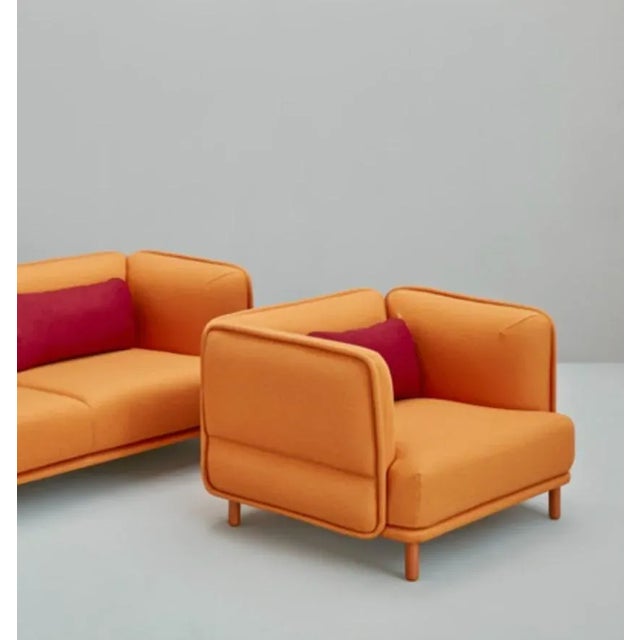 Set of Hug Armchair by Pepe Albargues For Sale - Image 4 of 6