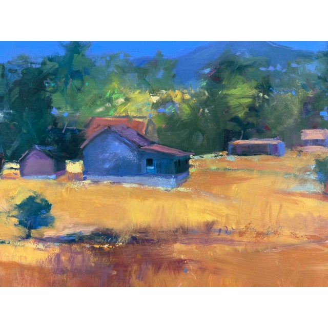 Early 21st Century Pastoral Landscape, Contemporary Impressionist, Archival Iris Giclee, Artist Greg Osterhaus For Sale - Image 5 of 11