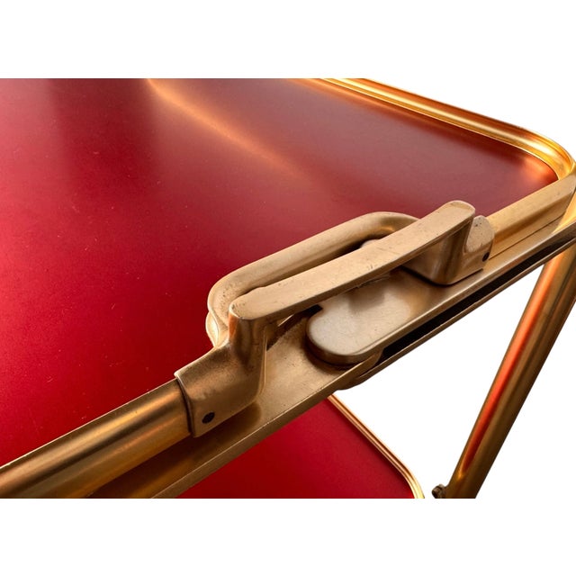 Mid 20th Century Lumium Bar Trolley – British Made For Sale - Image 14 of 18