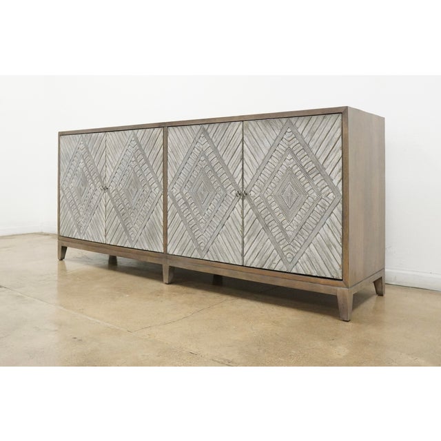 2020s Bassett Telluride 4 Door Credenza For Sale - Image 5 of 17