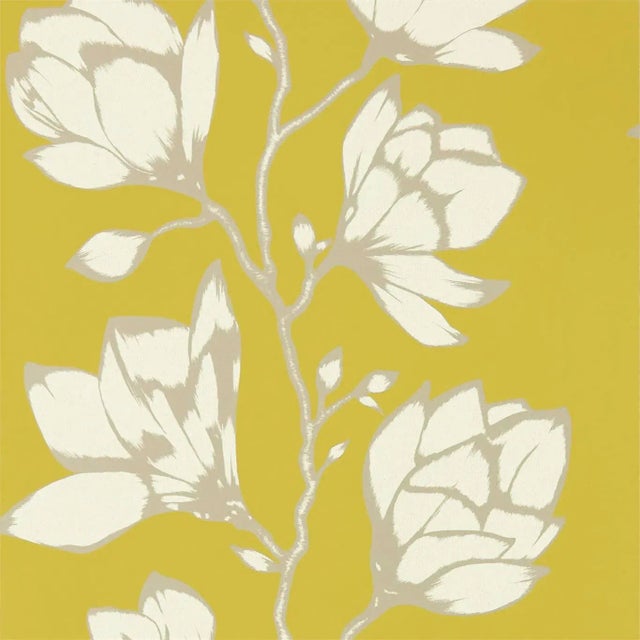 Harlequin Lustica Wallpaper in Saffron For Sale
