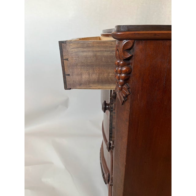 Antique English Oak Chest of Drawers For Sale - Image 11 of 12