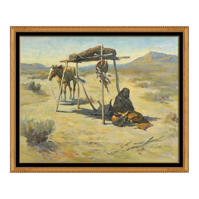 Mid 20th Century Desert Camp, Ronald Crooks For Sale