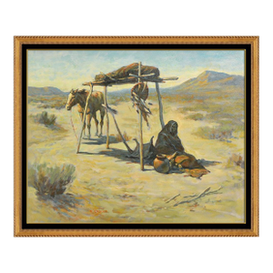 Mid 20th Century Desert Camp, Ronald Crooks