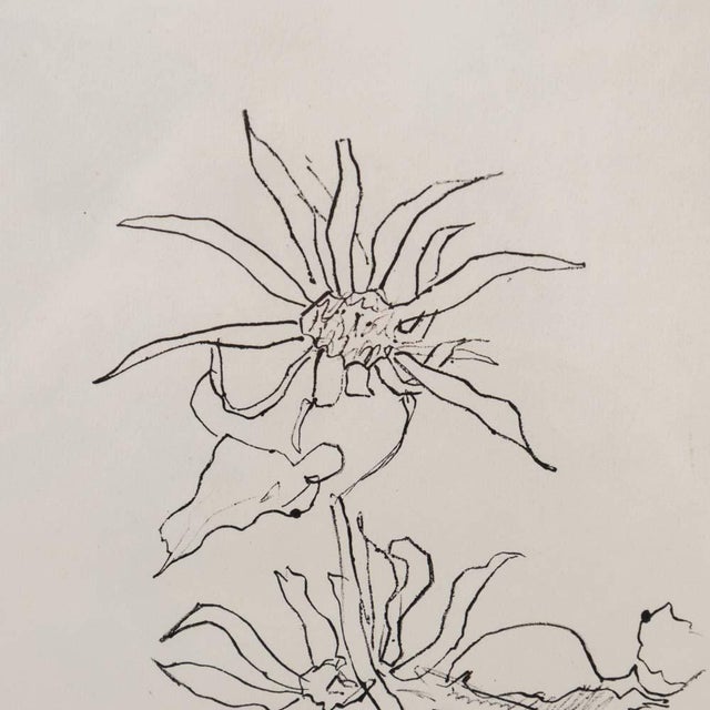 Original Mourlot Floral Lithograph by Georges Braque, 1955 For Sale In Los Angeles - Image 6 of 11