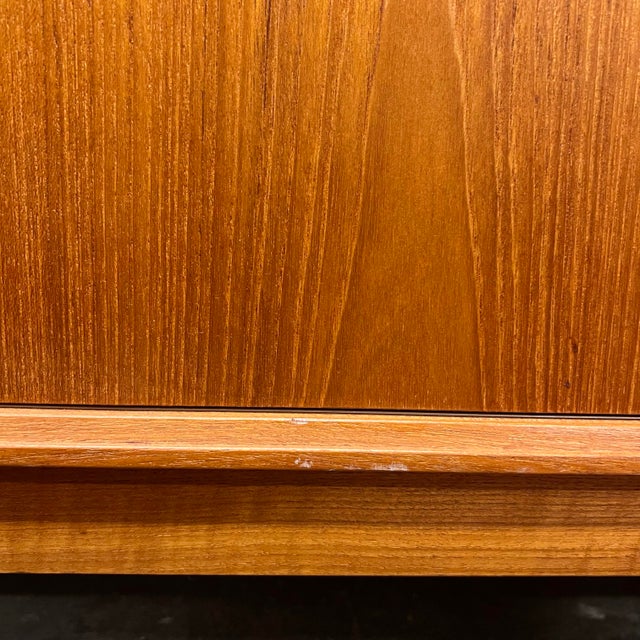 Mid Century Extra Long Teak Credenza For Sale - Image 12 of 12