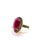 Bochic “Orient” Vintage Ruby & Yellow Sapphire Ring Set In 18 K Gold & Silver For Sale In New York - Image 6 of 12