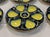 Earthenware Oyster Service from Quimper, 1950s, Set of 6 For Sale - Image 6 of 7