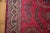 Raspberry Red Vintage Meshed Rug Runner - 3'4" X 16'1" For Sale - Image 8 of 13
