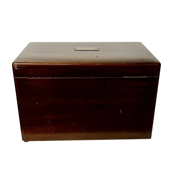 1920s English Rosewood Humidor For Sale In Tampa - Image 6 of 8